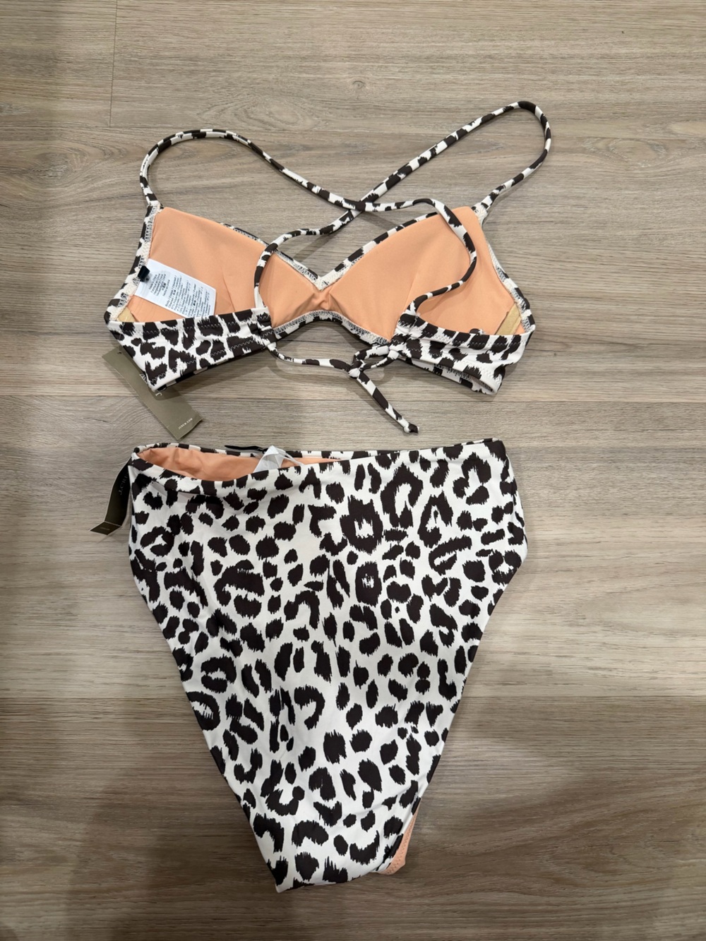 J.Crew Leopard Print Bikini Set - Picture 3 of 6